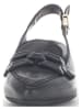 Gabor Leder-Slingpumps  in Schwarz