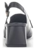 Gabor Leder-Slingpumps  in Schwarz