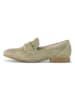 Gabor Skórzane slippersy w kolorze khaki