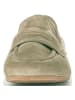 Gabor Skórzane slippersy w kolorze khaki