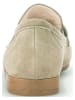 Gabor Skórzane slippersy w kolorze khaki