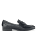 Gabor Leren mocassins zwart