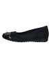 Gabor Leder-Ballerinas  in Schwarz