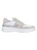 Gabor Leren sneakers wit/beige/paars