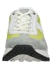 Gabor Leren sneakers wit/geel/grijs