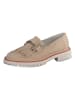 Paul Green Leder-Mokassins in Beige