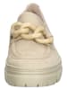 Paul Green Leder-Mokassins in Beige