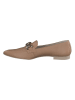 Paul Green Leder-Slipper  in Hellbraun