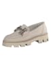 Paul Green Leder-Mokassins  in Beige