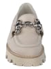 Paul Green Leder-Mokassins  in Beige
