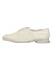 Paul Green Leder-Schnürschuhe in Creme