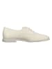 Paul Green Leder-Schnürschuhe in Creme