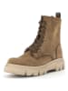 Gabor Leder-Stiefeletten in Hellbraun