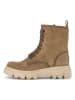 Gabor Leder-Stiefeletten in Hellbraun