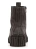 Gabor Leren boots antraciet