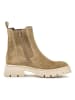 Gabor Leder-Chelsea-Boots in Khaki