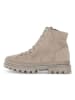 Gabor Leder-Boots in Beige