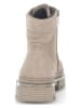 Gabor Leder-Boots in Beige