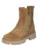 Gabor Leren chelseaboots lichtbruin