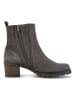 Gabor Leder-Stiefeletten in Anthrazit