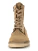 Gabor Leder-Stiefeletten in Khaki