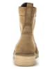 Gabor Leder-Stiefeletten in Khaki