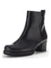 Gabor Leder-Stiefeletten in Schwarz