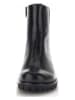 Gabor Leder-Stiefeletten in Schwarz