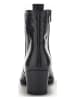 Gabor Leder-Stiefeletten in Schwarz