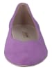 Paul Green Leder-Ballerinas  in Lila