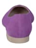 Paul Green Skórzane baleriny w kolorze fioletowym