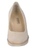 Paul Green Leder-Pumps  in Beige