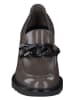 Paul Green Leder-Pumps  in Braun/ Schwarz