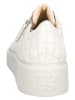 Paul Green Leder-Sneakers in Creme
