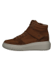 Paul Green Leder-Sneakers in Braun