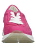 Paul Green Leder-Sneakers in Pink/ Weiß