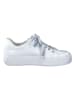 Paul Green Leder-Sneakers in Hellblau
