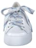 Paul Green Leder-Sneakers in Hellblau