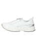 Paul Green Leder-Sneakers in Weiß/ Silber