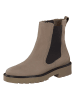 Paul Green Leder-Chelsea-Boots in Hellbraun