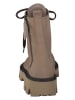 Paul Green Leder-Stiefeletten in Hellbraun