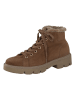 Paul Green Leder-Winterboots in Braun