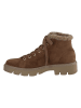 Paul Green Leder-Winterboots in Braun