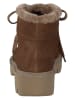Paul Green Leder-Winterboots in Braun