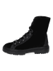 Paul Green Leder-Stiefeletten in Schwarz