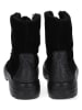 Paul Green Leder-Stiefeletten in Schwarz