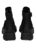 Paul Green Leder-Boots in Schwarz