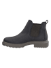 Paul Green Leder-Chelsea-Boots in Dunkelblau