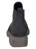 Paul Green Leder-Chelsea-Boots in Dunkelblau