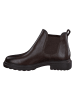 Paul Green Leder-Chelsea-Boots in Braun